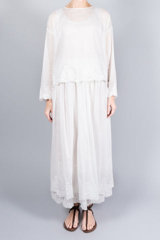 Forte Forte Embroidered Skirt-Skirts-Misch-Boutique-Vancouver-Canada-misch.ca