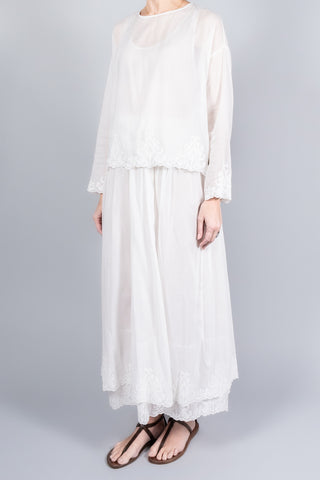 Forte Forte Embroidered Skirt-Skirts-Misch-Boutique-Vancouver-Canada-misch.ca