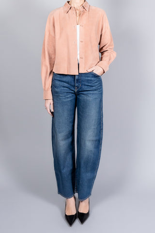 Forte Forte Suede Shirt-Tops-Misch-Boutique-Vancouver-Canada-misch.ca