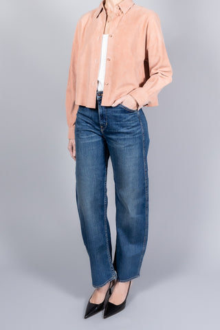 Forte Forte Suede Shirt-Tops-Misch-Boutique-Vancouver-Canada-misch.ca