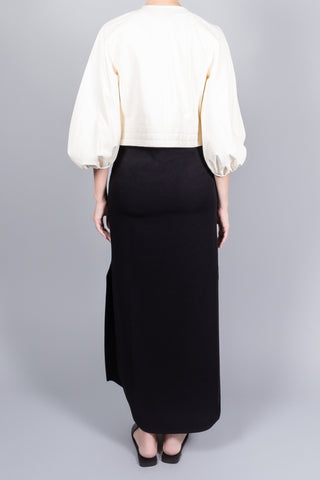 Yigal Azrouel Olive Leather Jacket-Jackets-Misch-Boutique-Vancouver-Canada-misch.ca