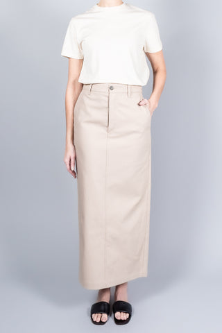 Wardrobe NYC Drill Column Skirt-Skirts-Misch-Boutique-Vancouver-Canada-misch.ca