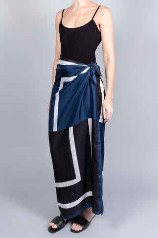 Faliero Sarti Silk Sarong-Scarves and Gloves-Misch-Boutique-Vancouver-Canada-misch.ca