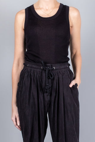 Loulou De Saison Limba Fitted Tank-Tops-Misch-Boutique-Vancouver-Canada-misch.ca