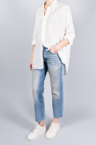 R13 Pintuck Drop Neck Shirt-Tops-Misch-Boutique-Vancouver-Canada-misch.ca