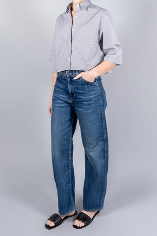 Maria McManus Cropped Short Sleeve Shirt-Tops-Misch-Boutique-Vancouver-Canada-misch.ca