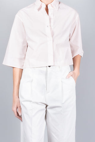 Maria McManus Cropped Short Sleeve Shirt-Tops-Misch-Boutique-Vancouver-Canada-misch.ca
