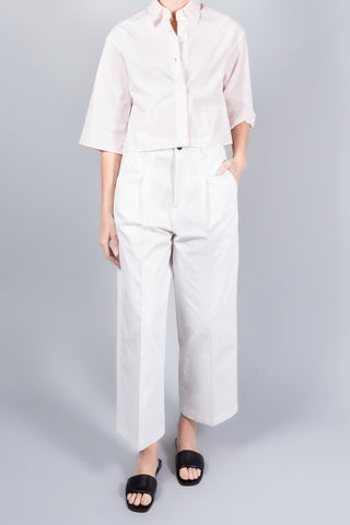 Maria McManus Cropped Short Sleeve Shirt-Tops-Misch-Boutique-Vancouver-Canada-misch.ca