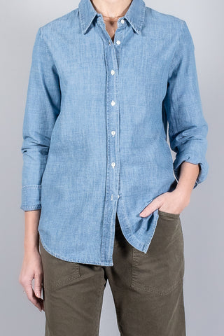 Nili Lotan Monti Denim Shirt-Tops-Misch-Boutique-Vancouver-Canada-misch.ca