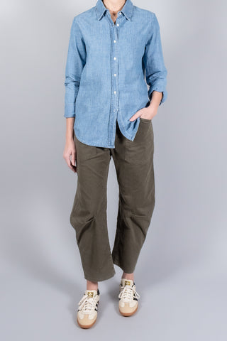 Nili Lotan Monti Denim Shirt-Tops-Misch-Boutique-Vancouver-Canada-misch.ca