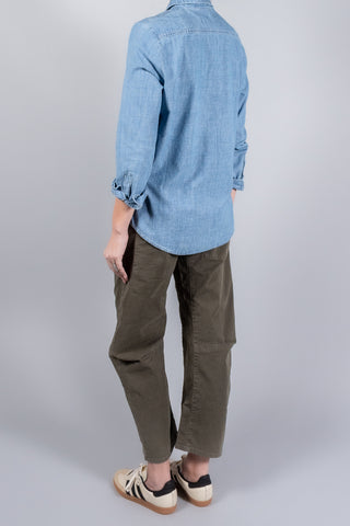 Nili Lotan Monti Denim Shirt-Tops-Misch-Boutique-Vancouver-Canada-misch.ca