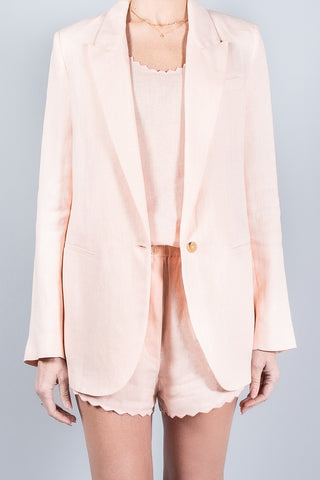 Forte Forte Chic Linen Cloth Jacket-Coats and Jackets-Misch-Boutique-Vancouver-Canada-misch.ca