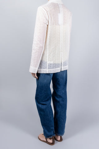 Forte Forte Broderie Anglaise Blazer-Coats and Jackets-Misch-Boutique-Vancouver-Canada-misch.ca