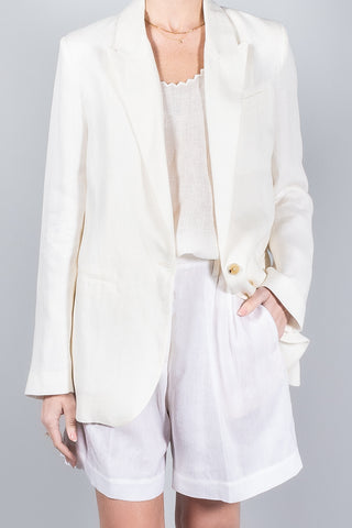 Forte Forte Chic Linen Cloth Jacket-Coats and Jackets-Misch-Boutique-Vancouver-Canada-misch.ca