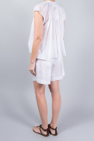 Forte Forte Voile Sleeveless Bohemian Shirt-Tops-Misch-Boutique-Vancouver-Canada-misch.ca