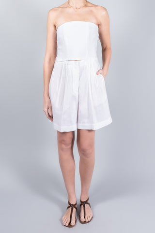 Forte Forte Linen Viscose Bustier Top-Tops-Misch-Boutique-Vancouver-Canada-misch.ca