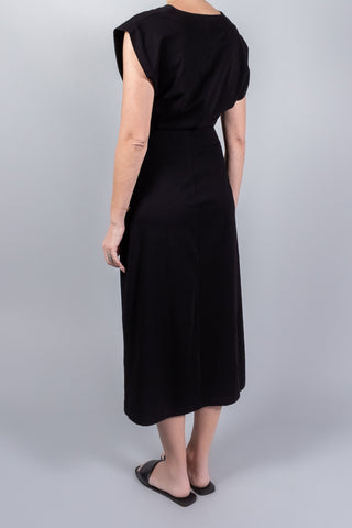 Apiece Apart Margit Twist Front Column Dress-Dresses and Jumpsuits-Misch-Boutique-Vancouver-Canada-misch.ca