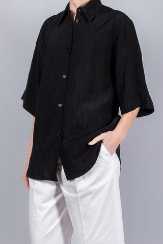 Christian Wijnants Tiola Shirt - Black-Tops-Misch-Boutique-Vancouver-Canada-misch.ca