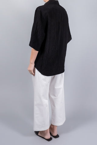 Christian Wijnants Tiola Shirt - Black-Tops-Misch-Boutique-Vancouver-Canada-misch.ca