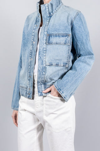 Nili Lotan Marilou Denim Jacket-Jackets-Misch-Boutique-Vancouver-Canada-misch.ca