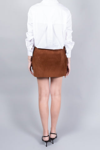 Kallmeyer Shiloh Suede Miniskirt-Skirts-Misch-Boutique-Vancouver-Canada-misch.ca