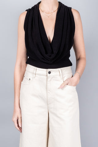 Kallmeyer Meeka Cowl Neck Tank-Tops-Misch-Boutique-Vancouver-Canada-misch.ca
