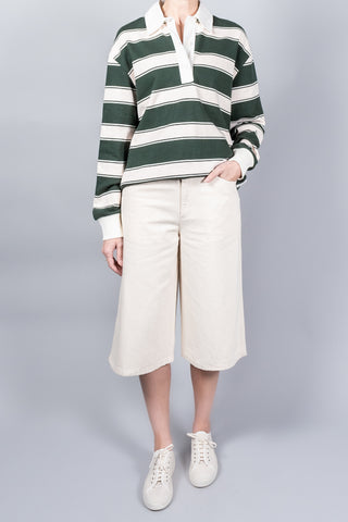 Closed Striped Rugby Shirt-Tops-Misch-Boutique-Vancouver-Canada-misch.ca