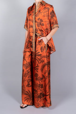 Alemais Monkey Dance Silk Shirt-Tops-Misch-Boutique-Vancouver-Canada-misch.ca