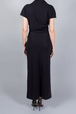 REYÈM Asymmetric Short Sleeve Dress-Dresses and Jumpsuits-Misch-Boutique-Vancouver-Canada-misch.ca