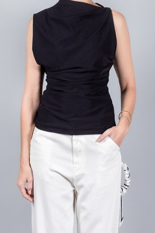 REYÈM Asymmetric Sleeveless Top-Tops-Misch-Boutique-Vancouver-Canada-misch.ca