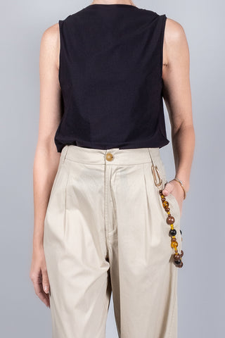 REYÈM Draped Back Top-Tops-Misch-Boutique-Vancouver-Canada-misch.ca