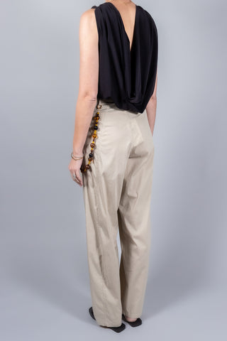 REYÈM Draped Back Top-Tops-Misch-Boutique-Vancouver-Canada-misch.ca