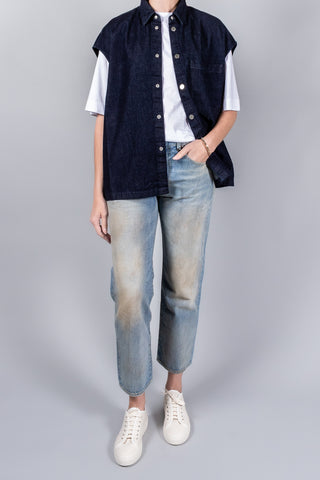 Upper Hights The Linda Denim Vest-Denim-Misch-Boutique-Vancouver-Canada-misch.ca