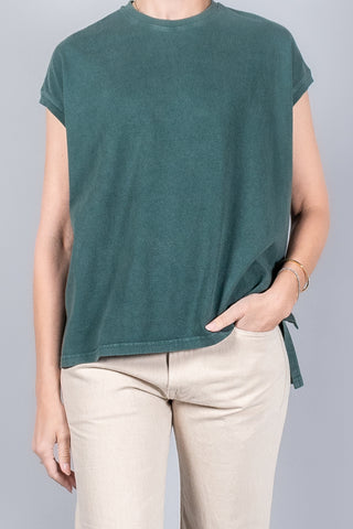 Upper Hights Big No Sleeve Blank Tee-Tops-Misch-Boutique-Vancouver-Canada-misch.ca
