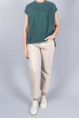 Upper Hights Big No Sleeve Blank Tee-Tops-Misch-Boutique-Vancouver-Canada-misch.ca