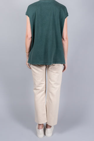 Upper Hights Big No Sleeve Blank Tee-Tops-Misch-Boutique-Vancouver-Canada-misch.ca