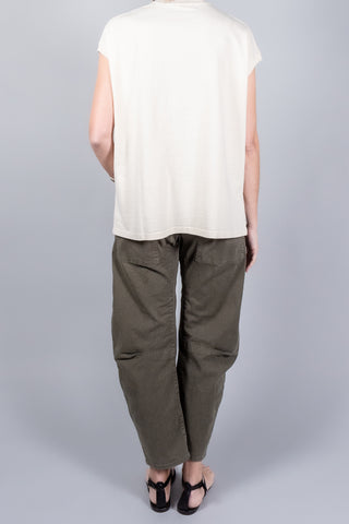Upper Hights Big No Sleeve Blank Tee-Tops-Misch-Boutique-Vancouver-Canada-misch.ca