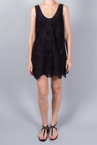 Matteau Broderie Tank Mini Dress-Dresses and Jumpsuits-Misch-Boutique-Vancouver-Canada-misch.ca