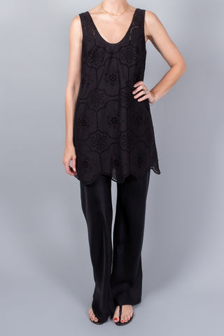 Matteau Broderie Tank Mini Dress-Dresses and Jumpsuits-Misch-Boutique-Vancouver-Canada-misch.ca