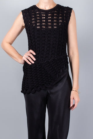 Loulou De Saison Saez Asymmetric Sleeveless Top-Tops-Misch-Boutique-Vancouver-Canada-misch.ca