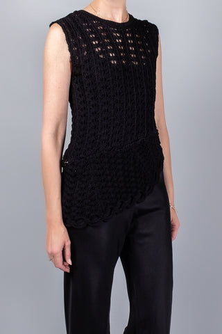 Loulou De Saison Saez Asymmetric Sleeveless Top-Tops-Misch-Boutique-Vancouver-Canada-misch.ca