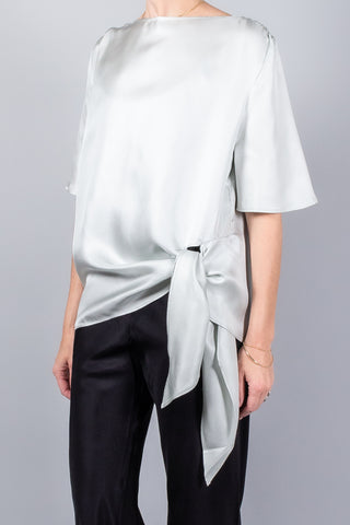 Loulou De Saison Mano Knotted Blouse-Tops-Misch-Boutique-Vancouver-Canada-misch.ca