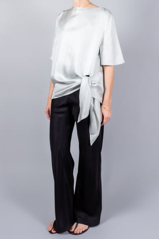 Loulou De Saison Mano Knotted Blouse-Tops-Misch-Boutique-Vancouver-Canada-misch.ca