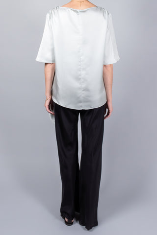 Loulou De Saison Mano Knotted Blouse-Tops-Misch-Boutique-Vancouver-Canada-misch.ca