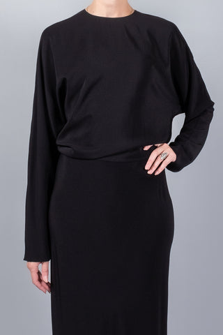 Matteau Dolman Silk Blouse-Tops-Misch-Boutique-Vancouver-Canada-misch.ca
