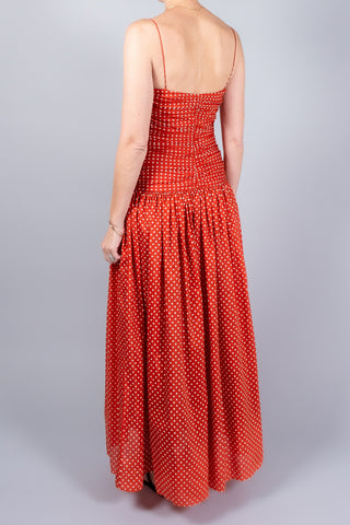 Matteau Gathered Drop Waist Dress-Dresses and Jumpsuits-Misch-Boutique-Vancouver-Canada-misch.ca