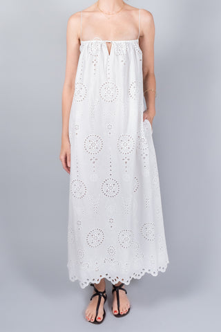 Matteau Broderie Cami Midi Dress-Dresses and Jumpsuits-Misch-Boutique-Vancouver-Canada-misch.ca