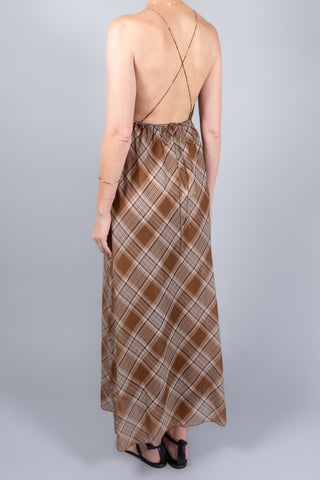 Matteau Layered Halter Midi Dress-Dresses and Jumpsuits-Misch-Boutique-Vancouver-Canada-misch.ca