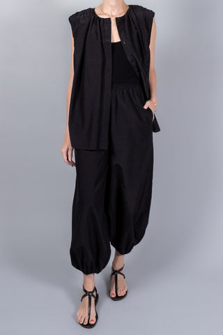 Loulou De Saison Anca Gathered Blouse-Tops-Misch-Boutique-Vancouver-Canada-misch.ca