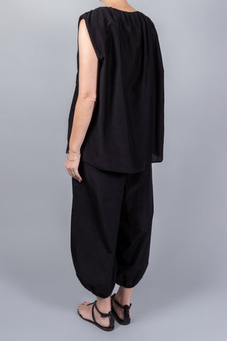 Loulou De Saison Anca Gathered Blouse-Tops-Misch-Boutique-Vancouver-Canada-misch.ca